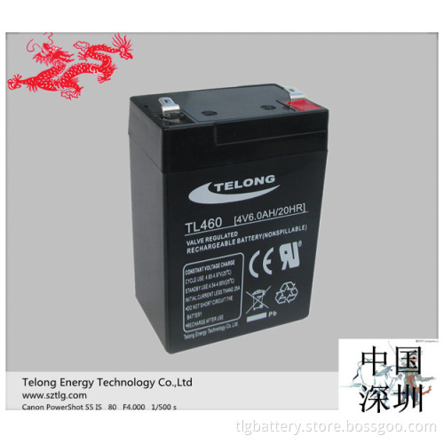 4V Electric Tool / Toy Battery-Telong 4V6ah-Lead Acid Battery